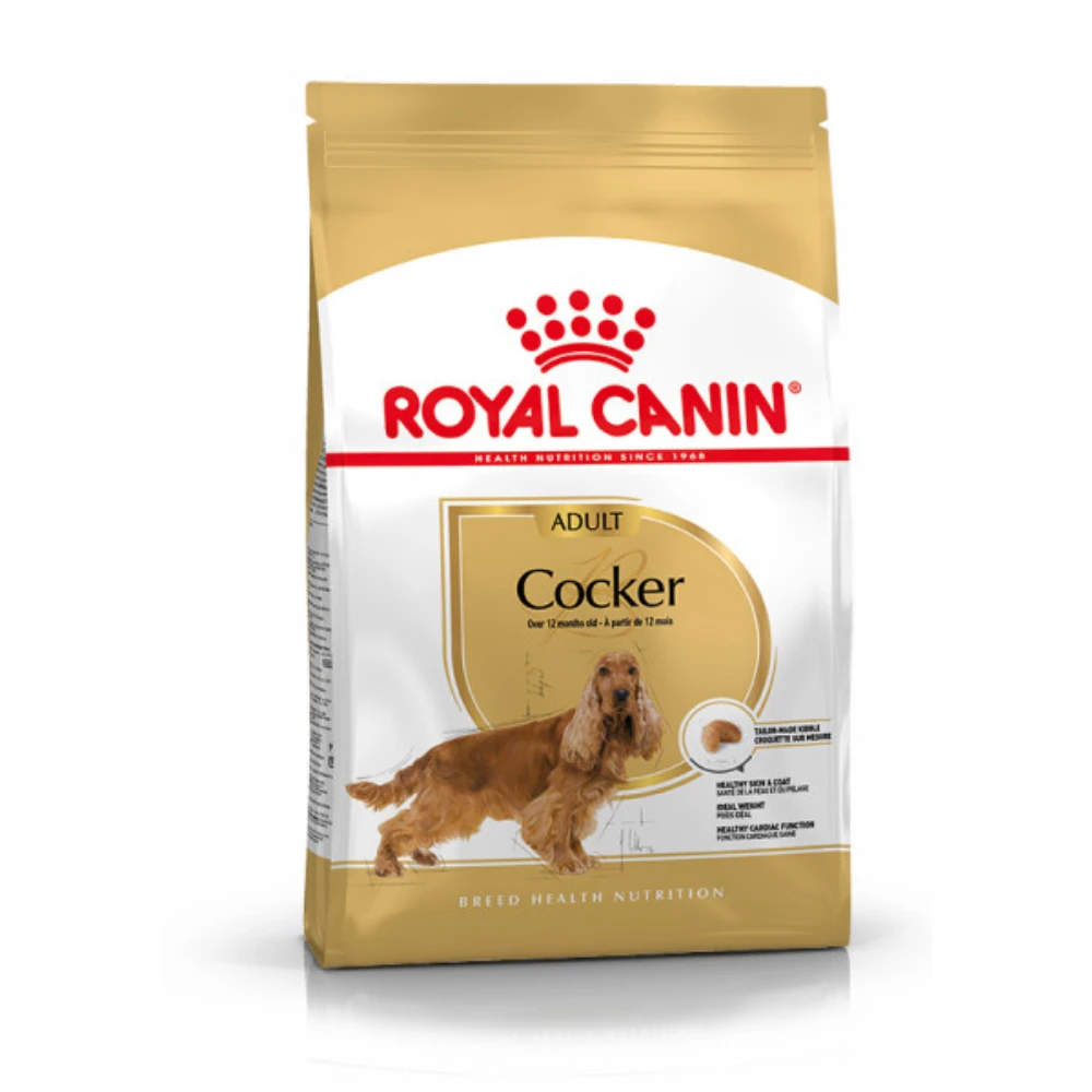 Royal Canin Dry Dog Food Specifically For Adult Cocker - All Sizes 1 Royal Canin Dry Dog Food Specifically For Adult Cocker - All Sizes