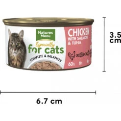Natures Menu Cat Chicken With Salmon & Tuna 85g X 18 7 Natures Menu Cat Chicken With Salmon & Tuna 85g X 18 -Pet Supply Store njh40zcovlk