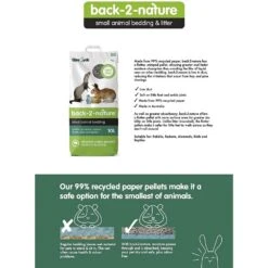 Back 2 Nature - Small Animal Bedding - 30 Litre -Pet Supply Store nn3oqlrdaet