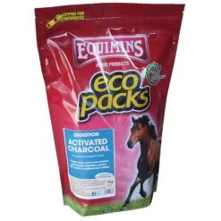 Equimins Activated Charcoal For Horses Eco Pack - 1kg