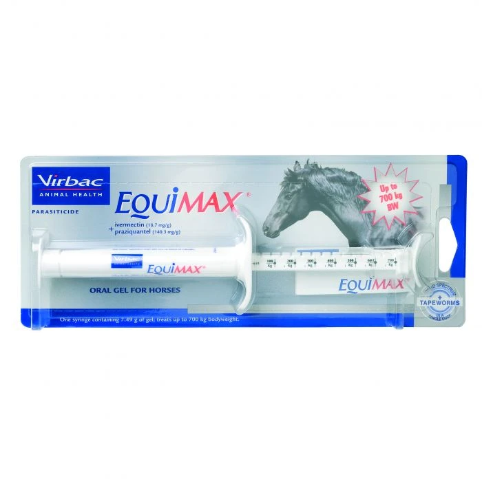 Equimax Horse Wormer Syringe - 7.49g 1 Equimax Horse Wormer Syringe - 7.49g