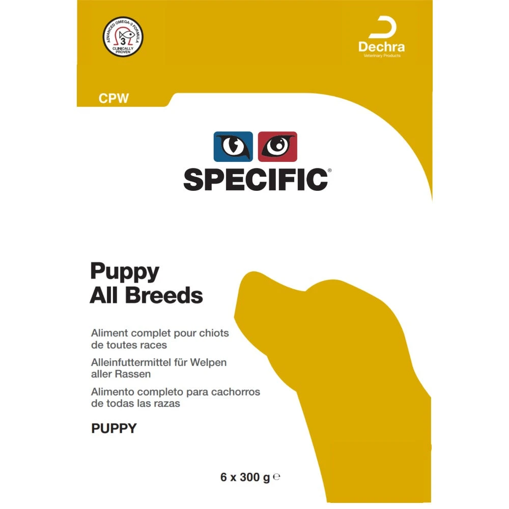 Dechra Specific CPW Puppy All Breeds Wet Dog Food 6x300g 3 Dechra Specific CPW Puppy All Breeds Wet Dog Food 6x300g - Image 3