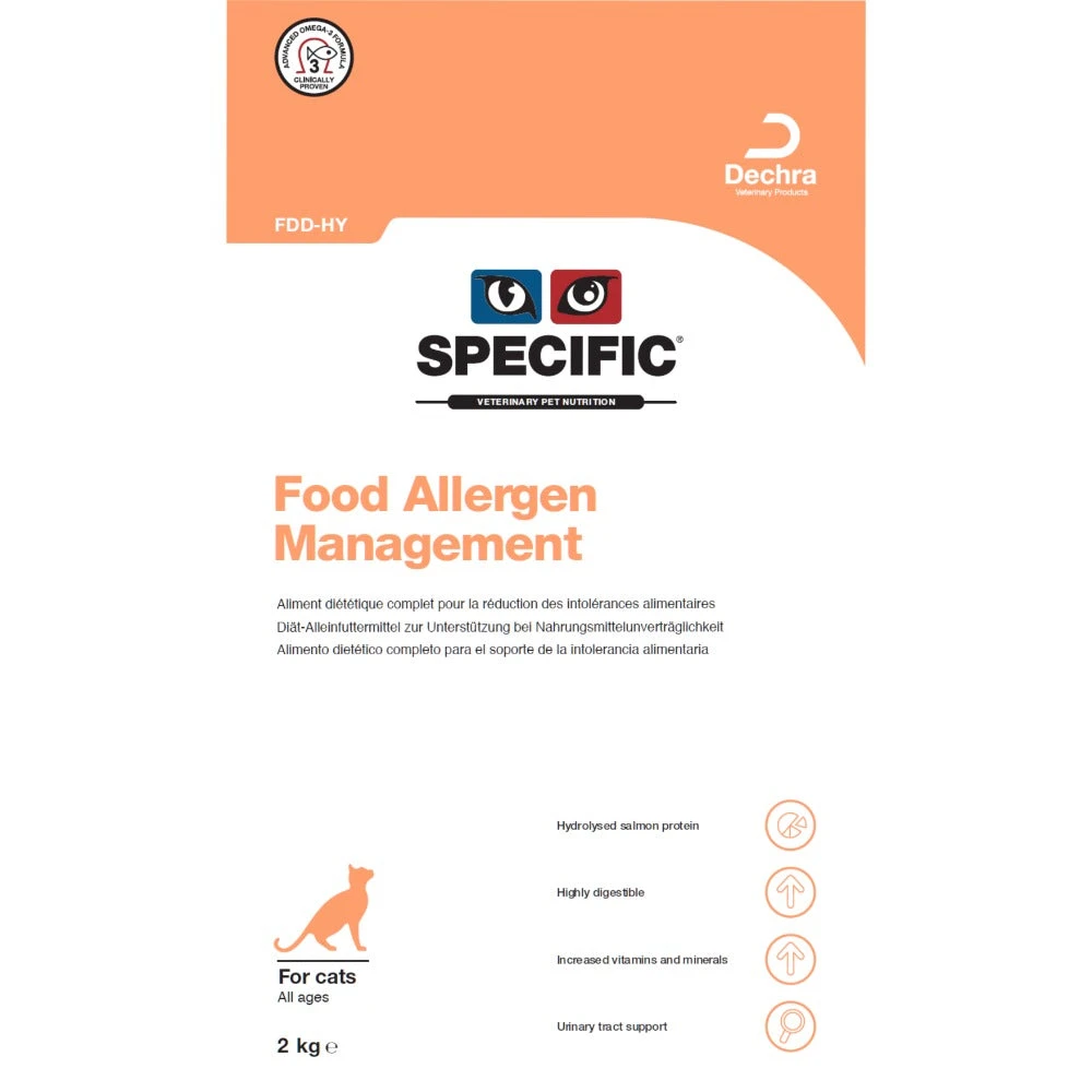 Dechra SPECIFIC™ Food Allergen Management Dry Cat Food 6 Dechra SPECIFIC™ Food Allergen Management Dry Cat Food - Image 6