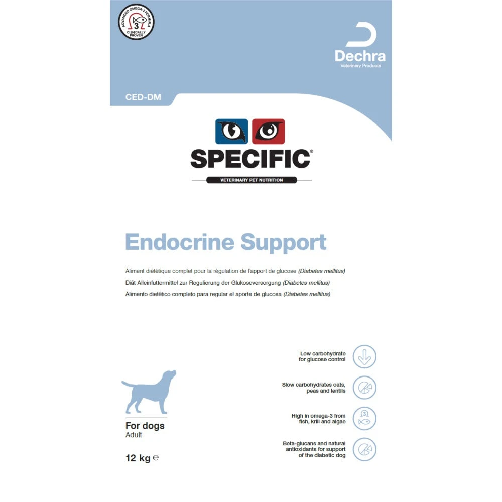 Dechra SPECIFIC™ CED-DM Endocrine Support Dry Dog Food 6 Dechra SPECIFIC™ CED-DM Endocrine Support Dry Dog Food - Image 6