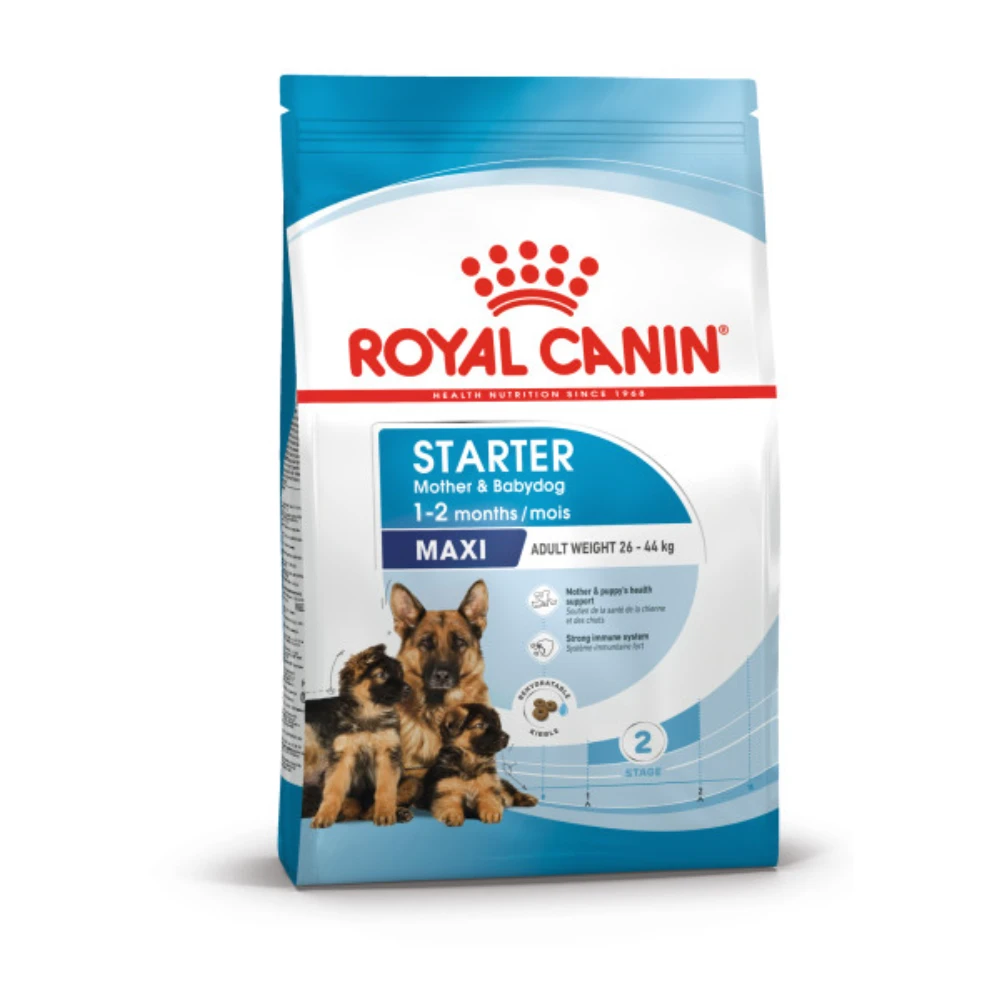 Royal Canin Dry Dog Food For Maxi Starter Mother & Babydog - All Sizes 1 Royal Canin Dry Dog Food For Maxi Starter Mother & Babydog - All Sizes