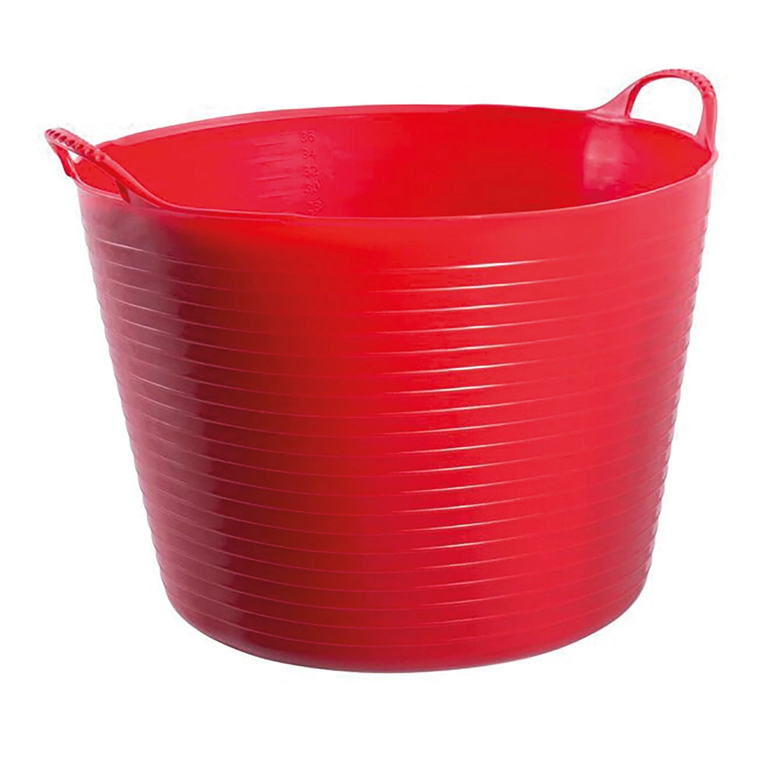 Red Gorilla Tubtrug Flexible Bucket- Large 38 Litre 2 Red Gorilla Tubtrug Flexible Bucket- Large 38 Litre - Image 2