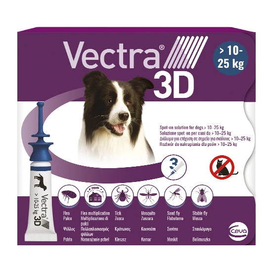 CEVA Vectra 3D Flea Spot-On For Dogs 8 CEVA Vectra 3D Flea Spot-On For Dogs - Image 8