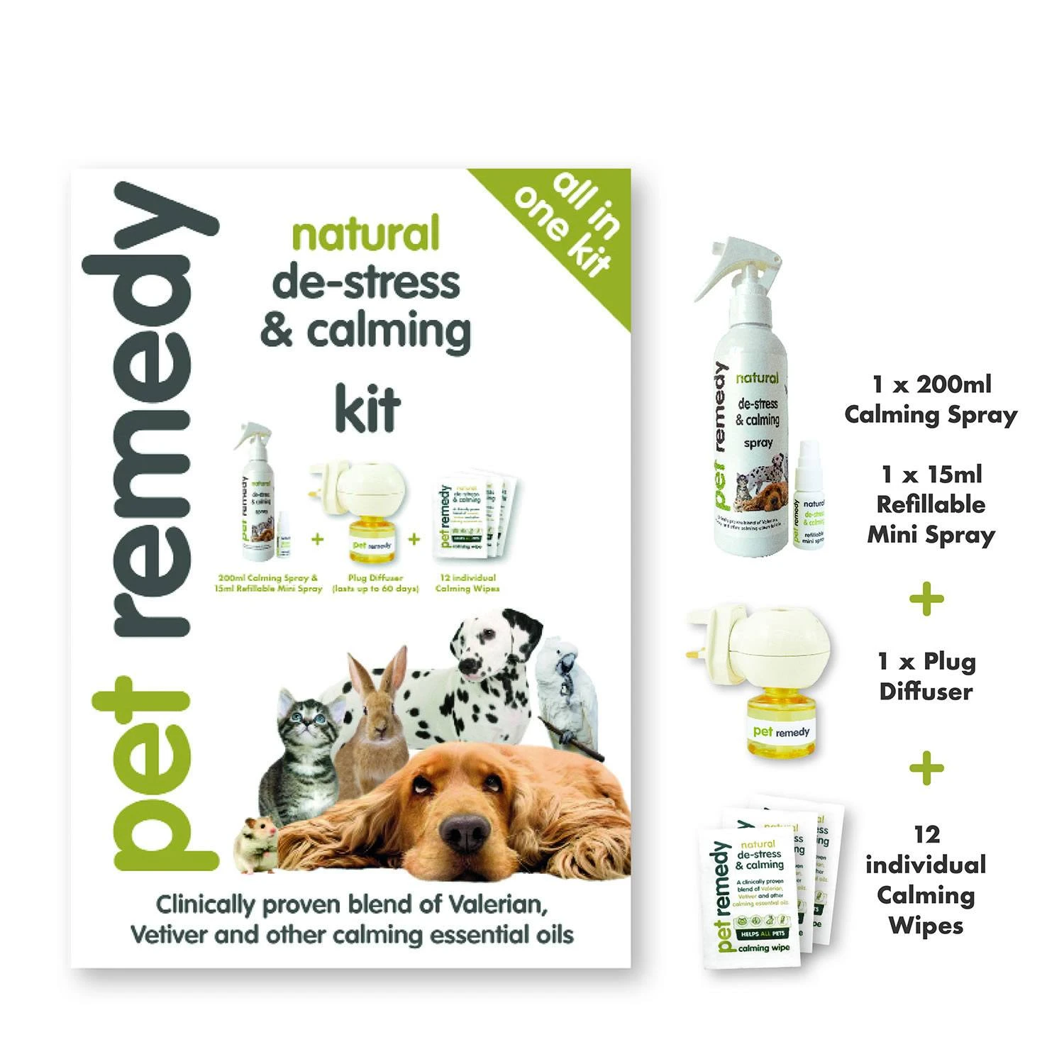 Pet Remedy All In One Calming Kit 1 Pet Remedy All In One Calming Kit