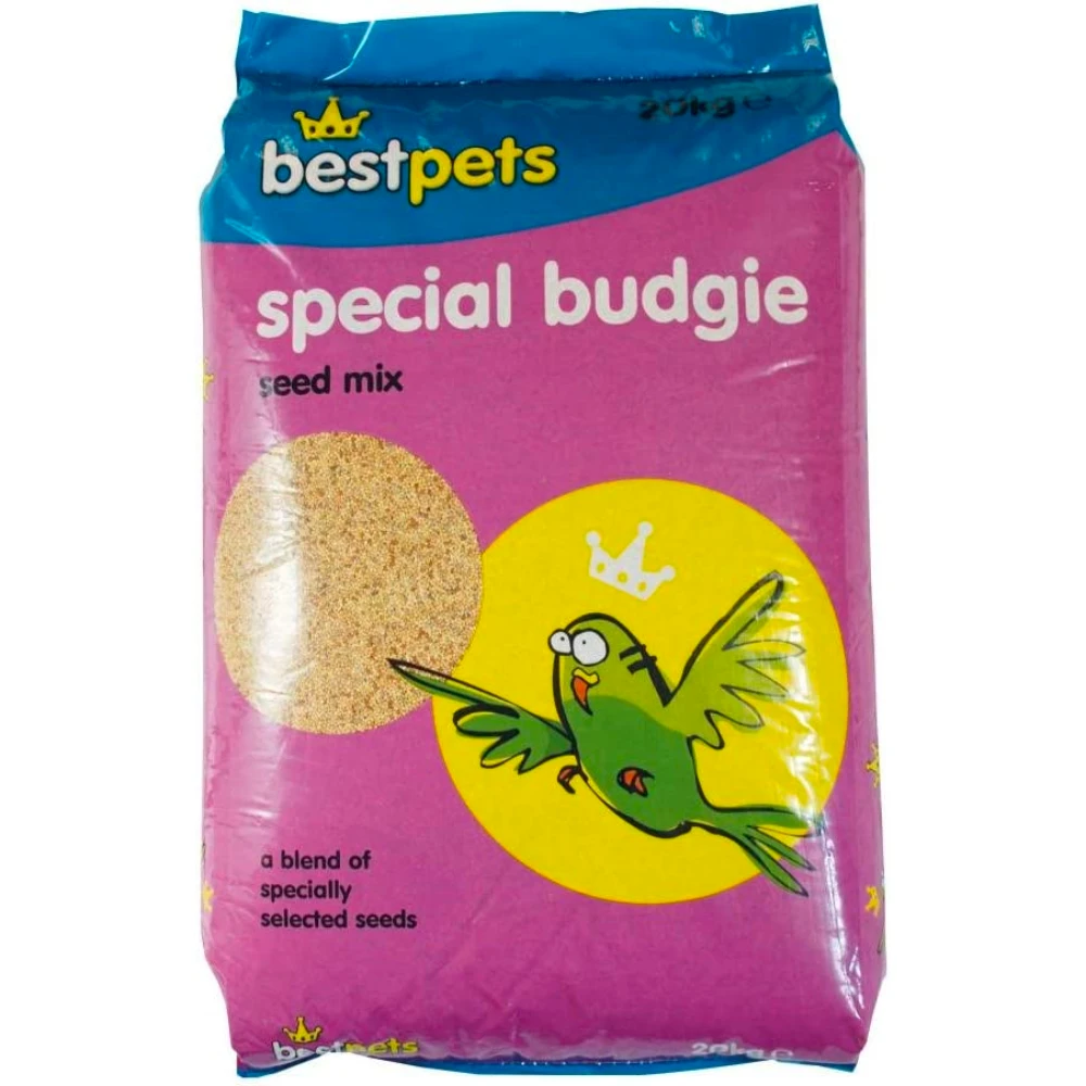 Bestpets Special Budgie Seed Mix Bird Food 20Kg 1 Bestpets Special Budgie Seed Mix Bird Food 20Kg