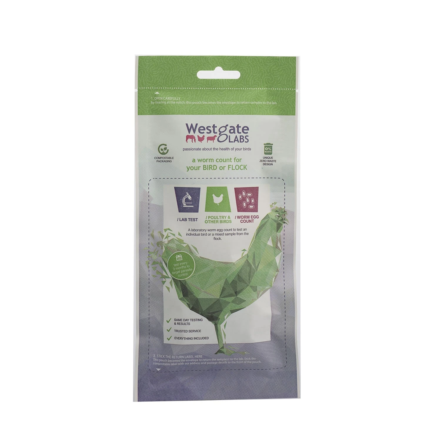 Westgate Laboratories Worm Count Kit For Chickens 1 Westgate Laboratories Worm Count Kit For Chickens