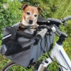 Henry Wag Pet Bike Seat/Basket Grey