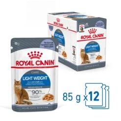Royal Canin Light Weight Care In Jelly Adult Wet Cat Food For Cats 12 X 85g -Pet Supply Store soxp0kuratc