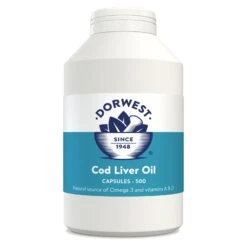 Dorwest Cod Liver Oil Capsules For Pets -Pet Supply Store sso4jg22flh