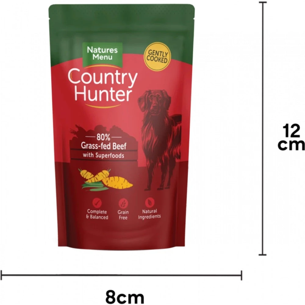 Natures Menu Country Hunter Pouches Superfood Selection 4 Natures Menu Country Hunter Pouches Superfood Selection - Image 4