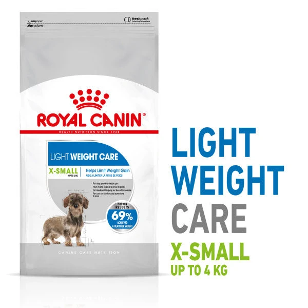 Royal Canin Dry Dog Food CCN Light Weight Care For X-Small Adult Dogs 1.5kg 2 Royal Canin Dry Dog Food CCN Light Weight Care For X-Small Adult Dogs 1.5kg - Image 2