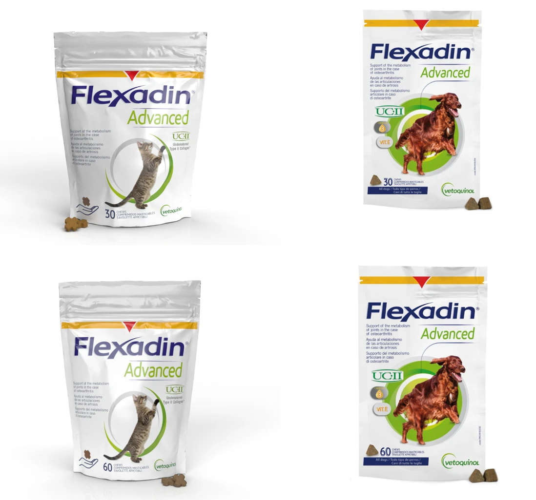 Vetoquinol Flexadin Advanced For Cats & Dogs 1 Vetoquinol Flexadin Advanced For Cats & Dogs