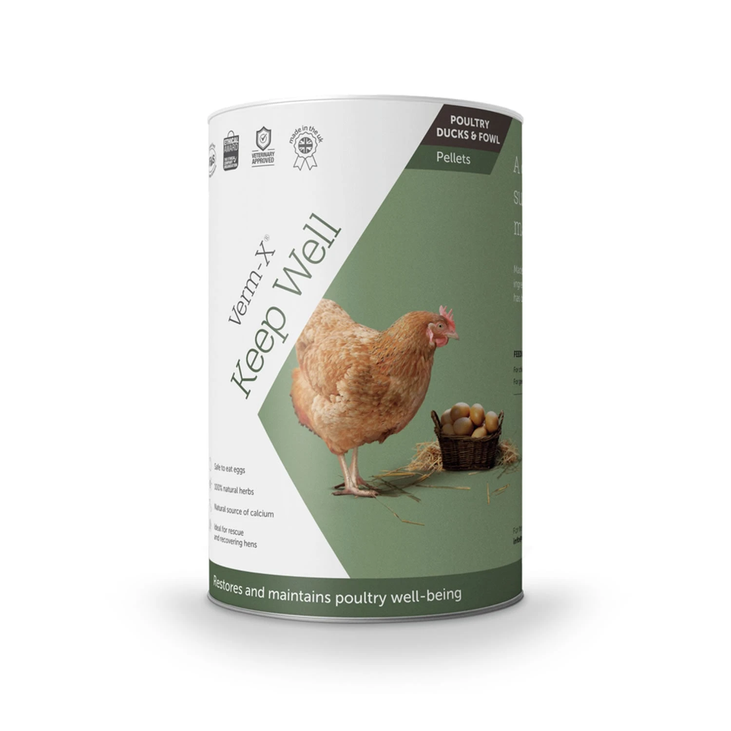 Verm-X Keep Well Natural Pelleted Poultry Tonic 250gm 1 Verm-X Keep Well Natural Pelleted Poultry Tonic 250gm