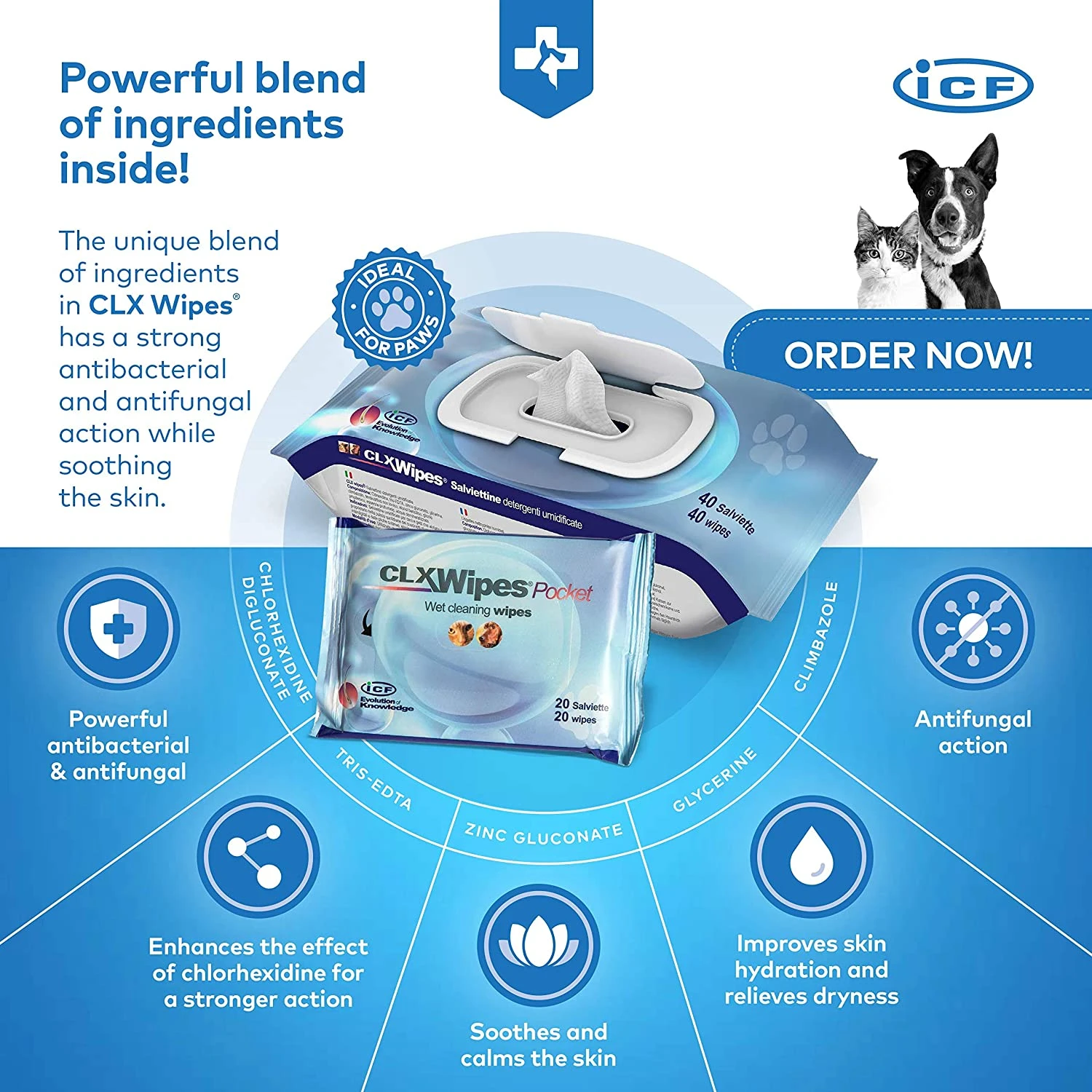 CLX Pet Cleansing Wipes 4 CLX Pet Cleansing Wipes - Image 4