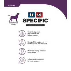 Dechra Specific CGD-XL Senior Large & Giant Breed Dry Dog Food -Pet Supply Store wckodlnax5z