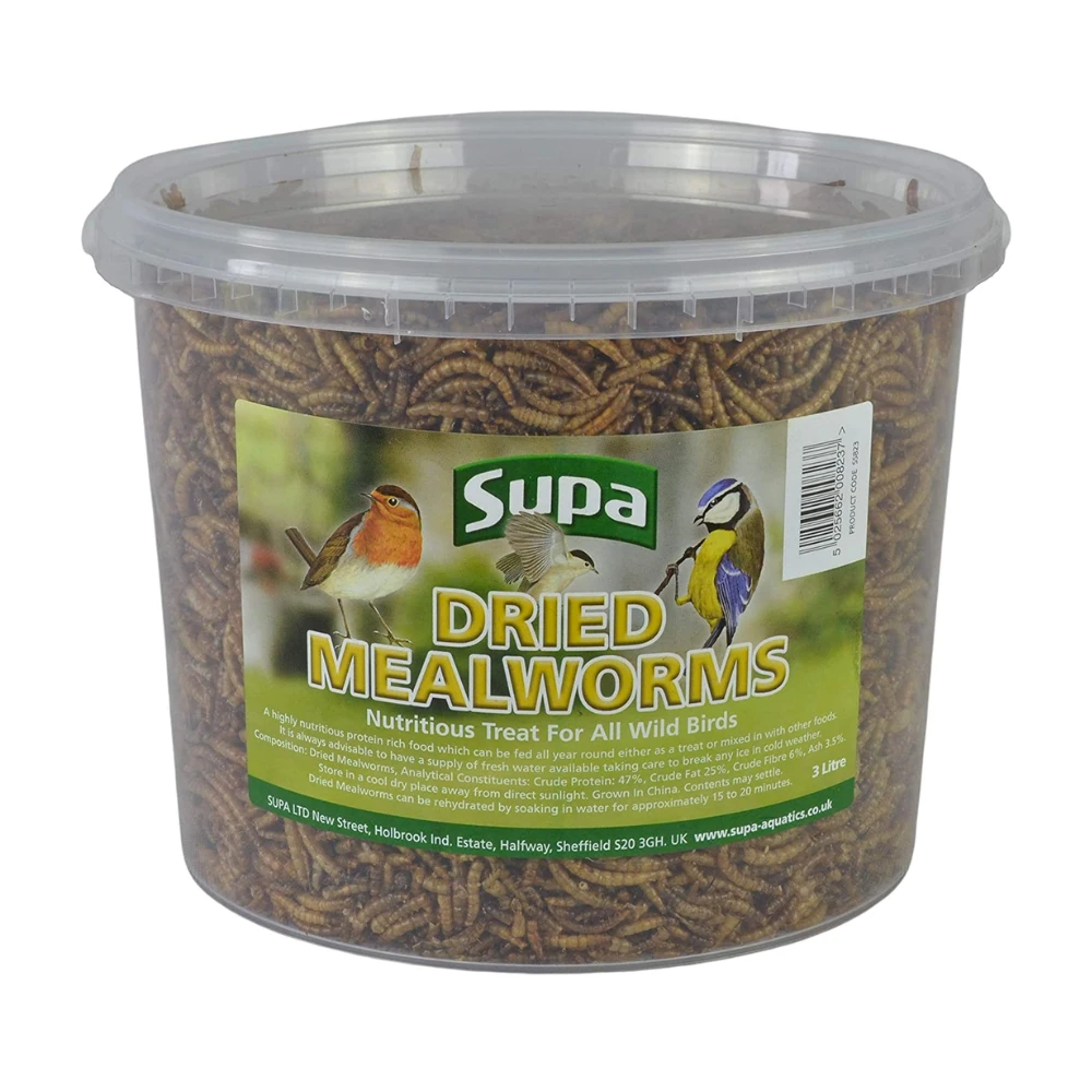 Supa Dried Mealworms 3L 1 Supa Dried Mealworms 3L