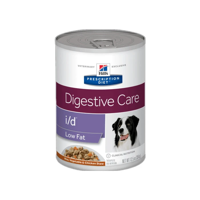 Hill's Prescription Diet Canine I/d Low Fat Stew Dog Food 12 X 354g 1 Hill's Prescription Diet Canine I/d Low Fat Stew Dog Food 12 X 354g