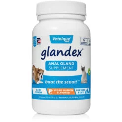 Glandex Vegan Salmon Flavoured Powder Dog & Cat Anal Gland Supplement 13 Glandex Vegan Salmon Flavoured Powder Dog & Cat Anal Gland Supplement -Pet Supply Store x4pyeijww2c