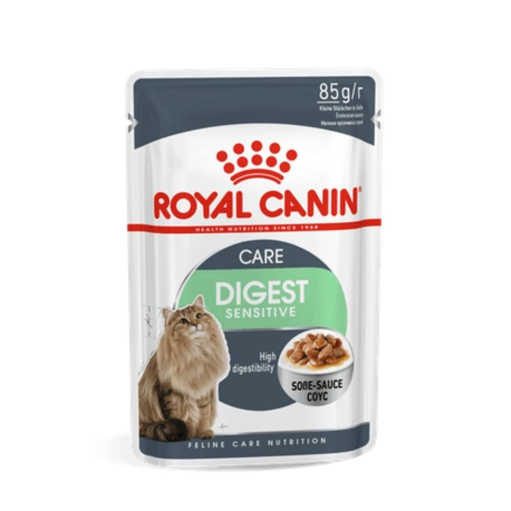 Royal Canin Wet Cat Food Digestive Care In Gravy Pouch 48 X 85 G 2 Royal Canin Wet Cat Food Digestive Care In Gravy Pouch 48 X 85 G - Image 2