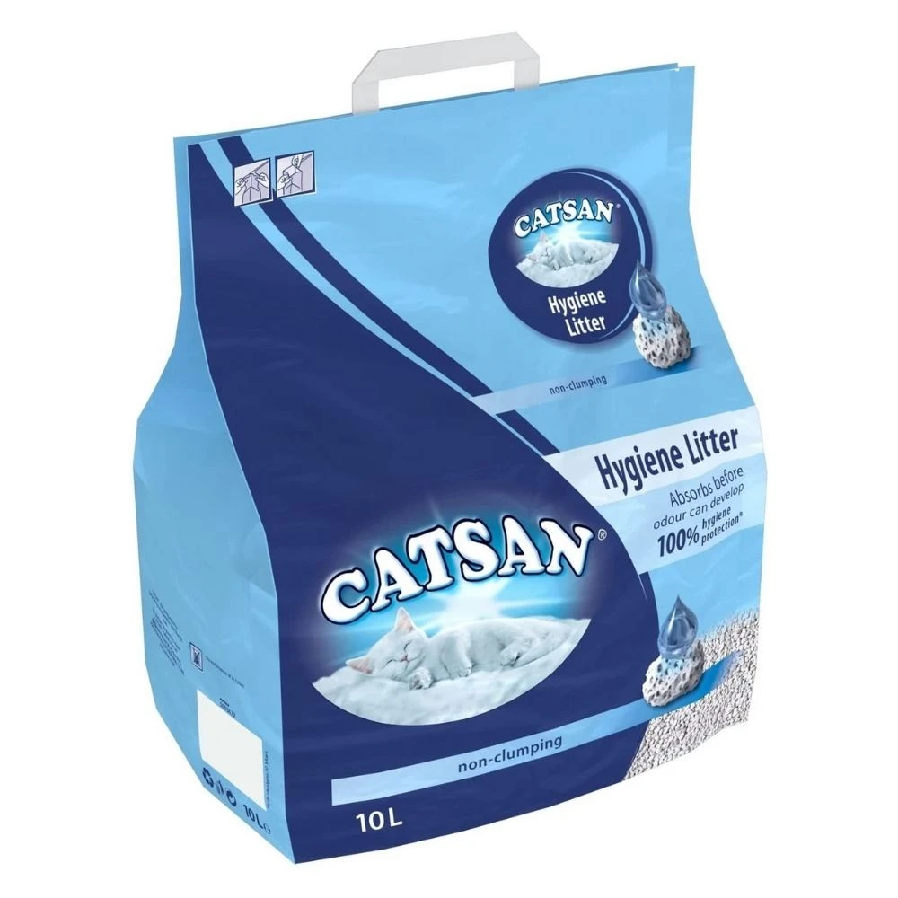 Catsan Hygiene Cat Litter 10L 1 Catsan Hygiene Cat Litter 10L