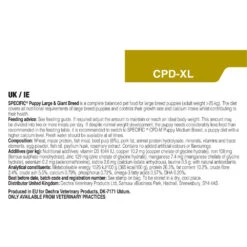 Dechra Specific CPD-XL Puppy Large & Giant Breed Dry Dog Food -Pet Supply Store ys1hd5tgccd