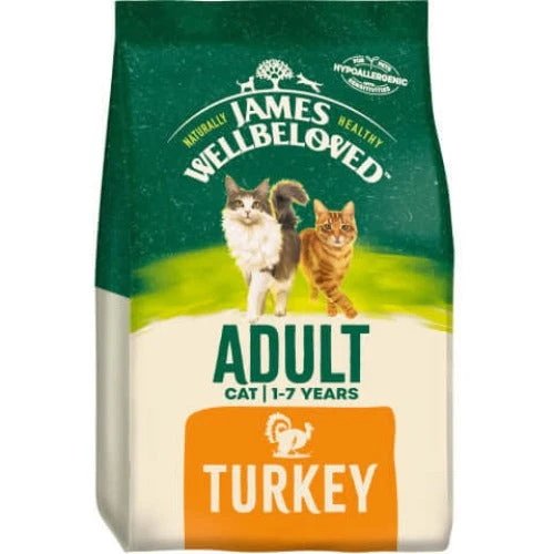 James Wellbeloved Adult Cat Food Turkey & Rice 1 James Wellbeloved Adult Cat Food Turkey & Rice
