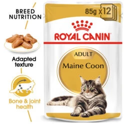 Royal Caninn Maine Coon Adult In Gravy Wet Cat Food 12 X 85g -Pet Supply Store zusha4ryrt5